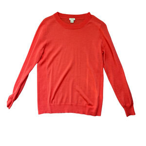 JCrew Peach Merino Blend Top Size Medium